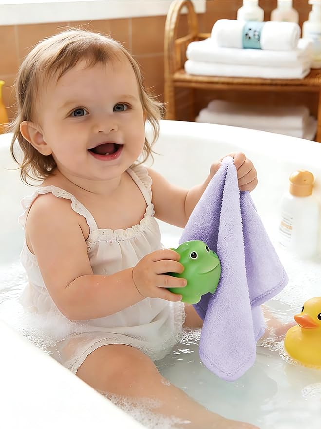HIPHOP PANDA Baby Washcloths, Rayon Made from Bamboo - Image 9