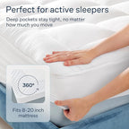 Cloud-Like California King Mattress Topper - Image 5