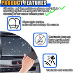 Triangle Car Touch Screen Cleaner Cloth, Microfiber Cleaning Pad Car Cleaning - Image 6