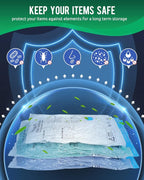 Vacuum Storage Bags with Electric Pump, 10 Pack Jumbo Size（40"x28"） Reusable - Image 4