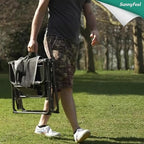 SUNNYFEEL Camping Directors Chair, Heavy Duty,Oversized Portable Folding Chair with Side Table, Pocket for Beach, Fishing,Trip,Picnic,Lawn,Concert Outdoor Foldable Camp Chairs - Image 2