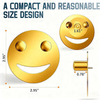 Stainless Steel Smiley Face Sponge Holder, Kitchen Accessories Decor - Image 2