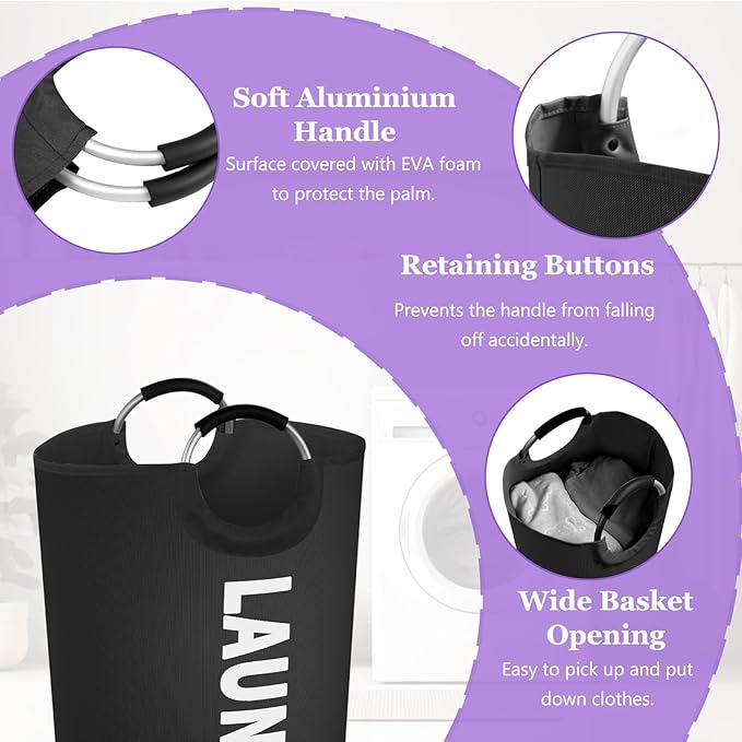 125L Extra Large Laundry Basket - Image 3