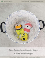 Round waterproof laundry basket、foldable storage basket、laundry Hampers - Image 4