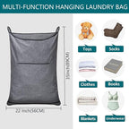 XL Hanging Hamper, Over The Door Hamper - Image 5