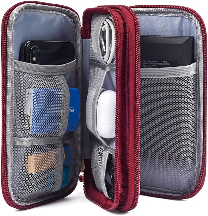 Electronic Organizer Travel Cable Accessories Bag, Case - Image 7
