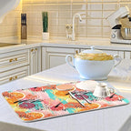 Absorbent Dish Drying Mat for Kitchen Counter - Image 6