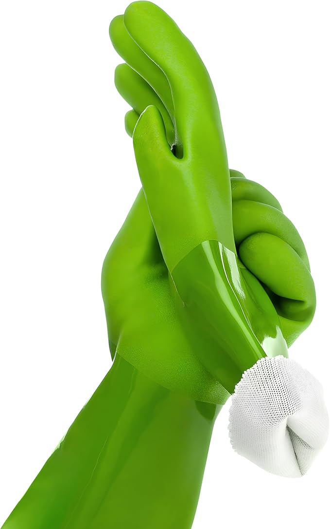 Kitchen-Star Ultimate Rubber Household PVC Gloves by Kitchen-Star