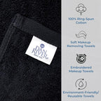DAN River Black Makeup Towels - Image 6
