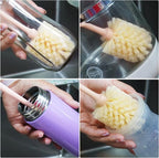 Long Bottle Brush, 12.59 in Bendable Cleaner Brushes - Image 7