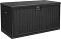 YITAHOME 150 Gallon Large Deck Box with Side Handles, Outdoor Double-Wall Storage for Patio Furniture Cushions, Garden Pool Accessories, Waterproof & Lockable by YITAHOME