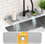 14.6 inch Faucet Mat for Kitchen Sink Splash GuardKitchen Sink Faucet Mat - Image 8