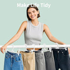 30 Pack Hanger Clips, 2.6 Inch Plastic Clothes Pins, Heavy Duty Hanger Clips - Image 2