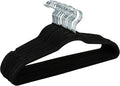 Simplify Slim Velvet Clothes Hangers | 25 Pack | Non-Slip | Shirts | Suit | by Simplify