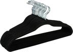 Simplify Slim Velvet Clothes Hangers | 25 Pack | Non-Slip | Shirts | Suit | by Simplify