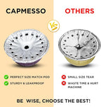 CAPMESSO Aluminum Foils Lids for Vertuo Reusable Pods, Compatible for - Image 4