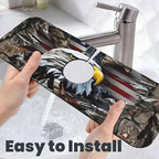 Eagle and National Flag Kitchen sink faucet pad, strong water absorption - Image 6