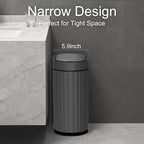 ELPHECO Bathroom Motion Sensor Trash can 2 Gallon Automatic Garbage Can - Image 4