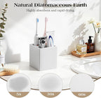 Luxspire Toothbrush Holder, 3 Slots Fast Drying Tooth Brush Holder - Image 2