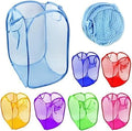 6pcs Foldable Pop Up Mesh Washing Laundry Basket Bag Bin Hamper Toy Tidy Storage by Unknown