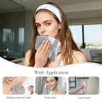 SINLAND Absorbent Coral Velvet Washcloth Ultra Soft Microfiber Face Towels 12 x - Image 7