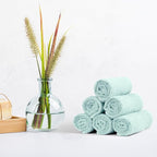 Amazon Basics face Towels for bathroom, 100% Cotton Extra Absorbent washcloth - Image 5