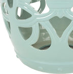 Safavieh Imperial Vine Ceramic Decorative Garden Stool, Light Blue - Image 8