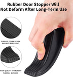 Door Stoppers, 2 Pack Premium Rubber Door Stoppers - Image 3