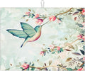 Hummingbird Flowers Dish Drying Mat 18x24 Inch, Microfiber Absorbent Fast Dry by Unknown