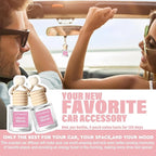 HoogaLife Car Air Freshener Diffuser 2 Pack Hanging Cherry Bloom Car Air - Image 3