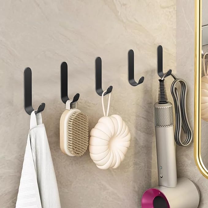 Adhesive Towel Hooks, Waterproof Oilproof Rustproof - Image 4
