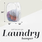 Handy Laundry Collapsible Mesh Pop Up Hamper - Image 2