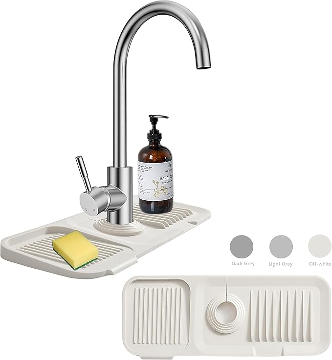 Kitchen Sink Splash Guard Sponge Holder by MOODKEYbrand