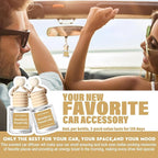 HoogaLife Car Air Freshener Diffuser 2 Pack Hanging Air Freshener Diffuser - Image 3