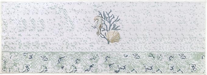 Avanti Linens - Bath Mat, Cotton Bathroom Rug, Oceanscape Inspired Home Decor by AvantiHomeSince1969