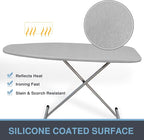 Ironing Board Cover and Pad 18x54, Thick Padding, Elastic Edge, Silicone Coated - Image 5