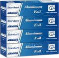 Aluminum Foil Standard 12 inch Wide, 1000 FT Food Safe Foil Wrap by PonyPackaging