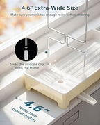 Minimalist Sink Caddy, Rustproof Sponge Holder - Image 4