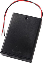 4 Pieces 3 Slots 1.5V AA Battery Case Holder Battery Spring Clip Storage Box - Image 5