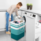 StorageRight Large Collapsible Laundry Basket Hamper - Image 6