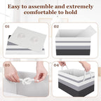Fab totes Storage Bins, Foldable Storage Baskets - Image 4