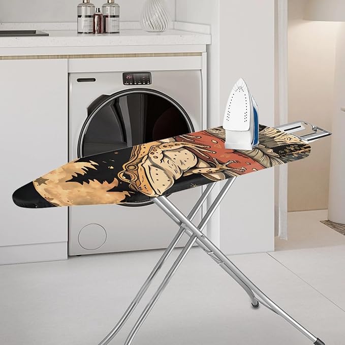 GLENLCWE Mushroom Frog Iron Board Cover Heat Reflective Ironing Board Cover - Image 2