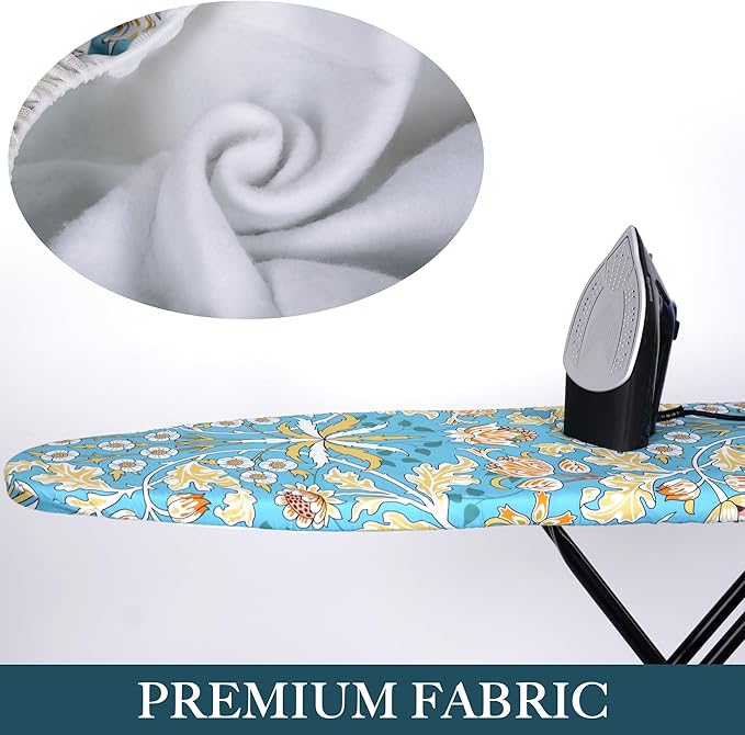 Ironing Board Cover and Pad, Standard Size, Stain-Resistant & Wrinkle-Free - Image 7