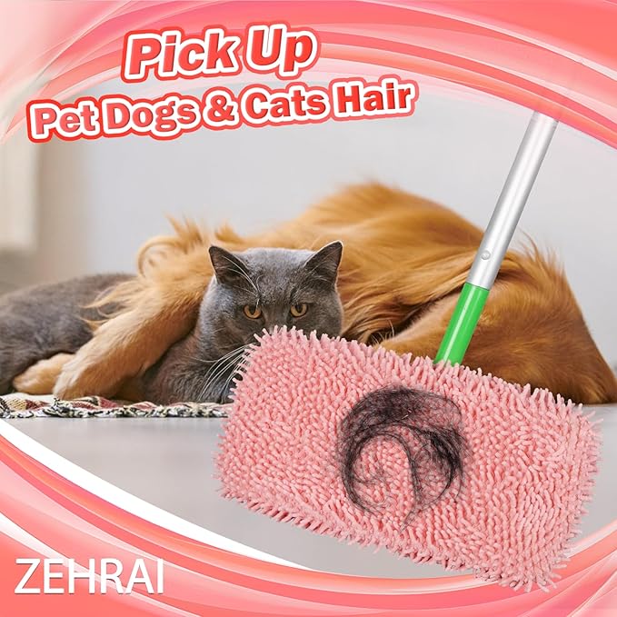 6Pcs Reusable Microfiber Mop Pads Compatible - Image 6