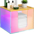 VITVITI Disposable Face Towel Holder Box, Acrylic Facial Towel Container by VITVITI