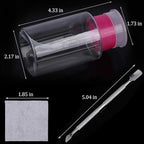 960 pcs Lint Free Nail Wipes Cotton Pads Remover to Soak Off Acrylic Gel Nail - Image 2