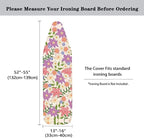 Colorful Flowers Ironing Board Cover and Pad 15 x 54 Heavy Duty Iron Board - Image 6