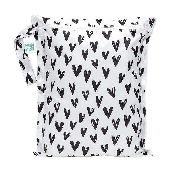 Bumkins Waterproof Wet Bag for Baby, Swim Suit, Cloth Diapers, Pump Parts by Bumkins