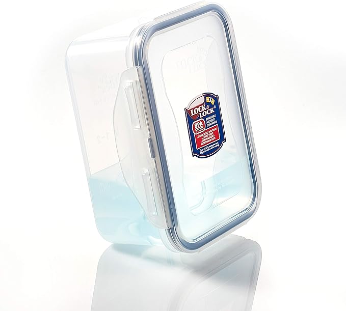LOCK & LOCK Easy Essentials Food Storage Container Set, 4-Piece -Clear - Image 10