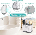 Toothbrush Holders for Bathrooms, Tooth Brush Holder for Bathroom Countertop - Image 4